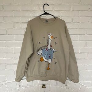 Registered nurse silly goose crewneck sweater size extra large